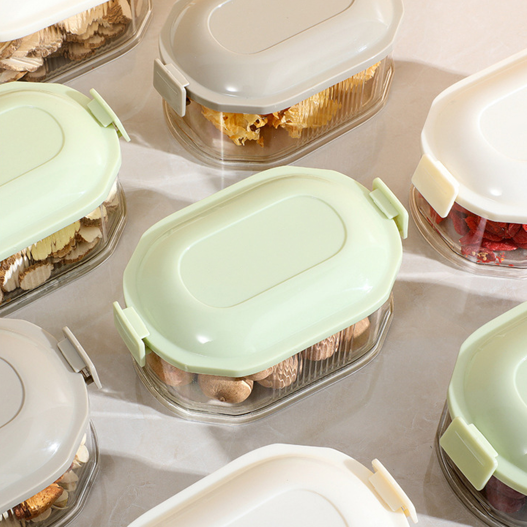 Stackable Multi -layer Food Storage Container