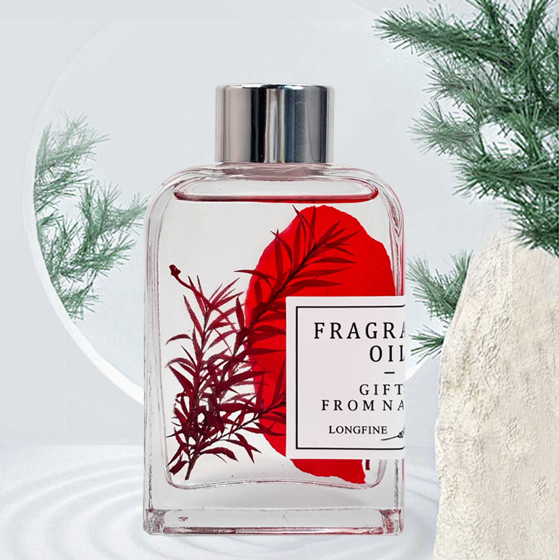 Floral - Infused Fragrance Oil Bottle