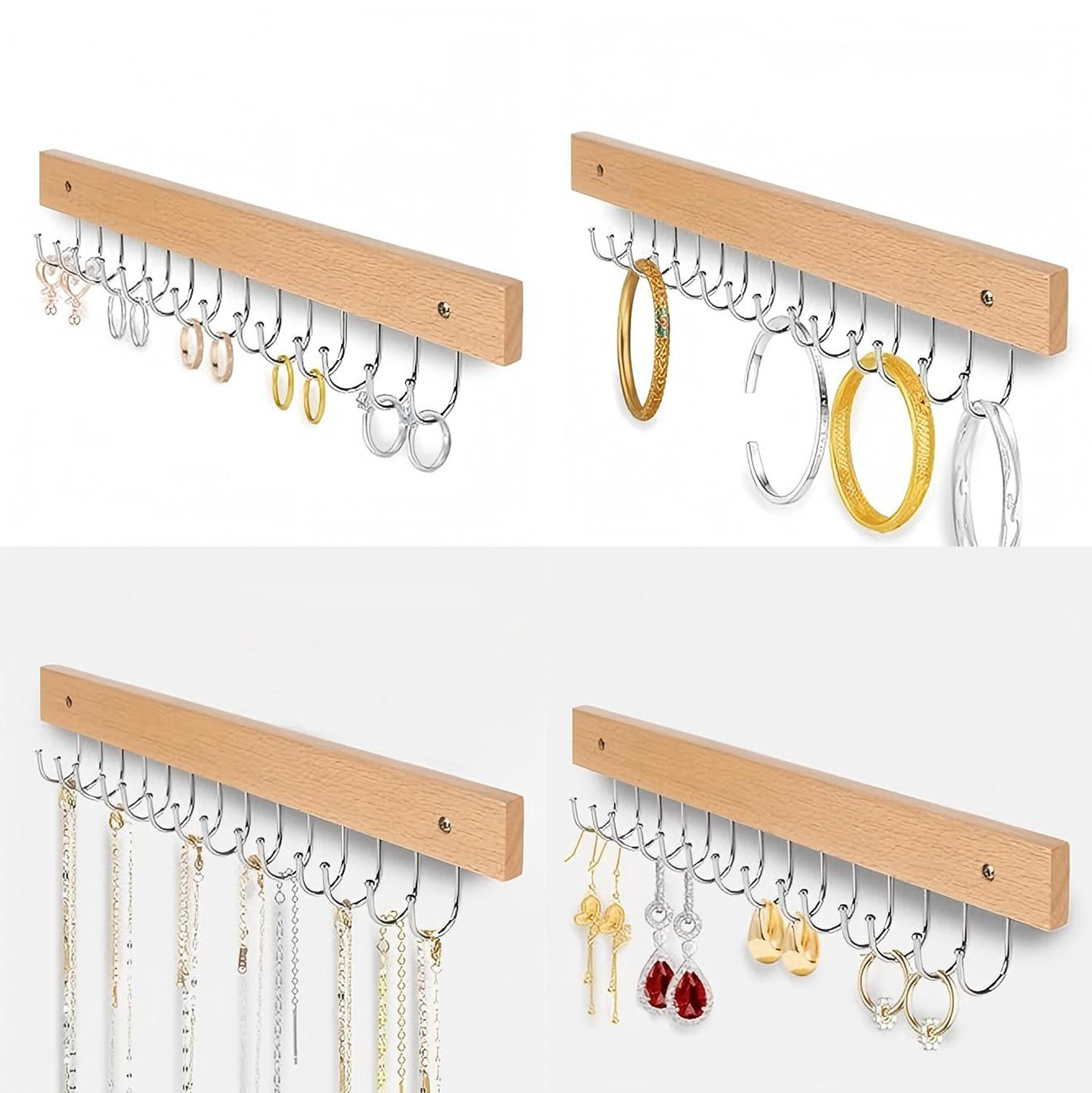 Wall Mounted Necklace Holder