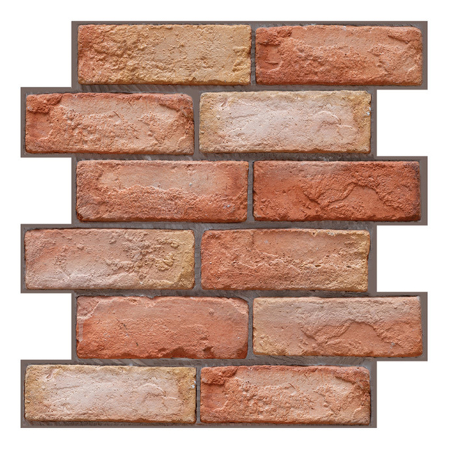 Stone-Patterned PVC Wall Tile