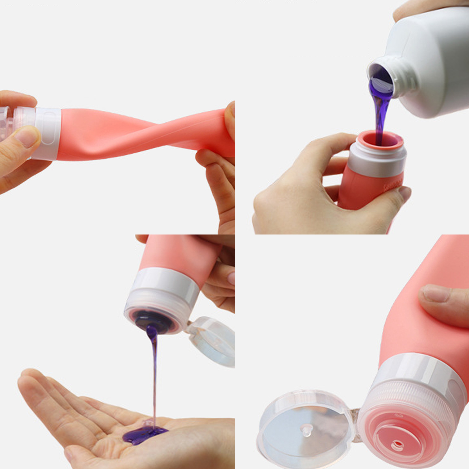 Pink Hair And Facial Care Set of 3