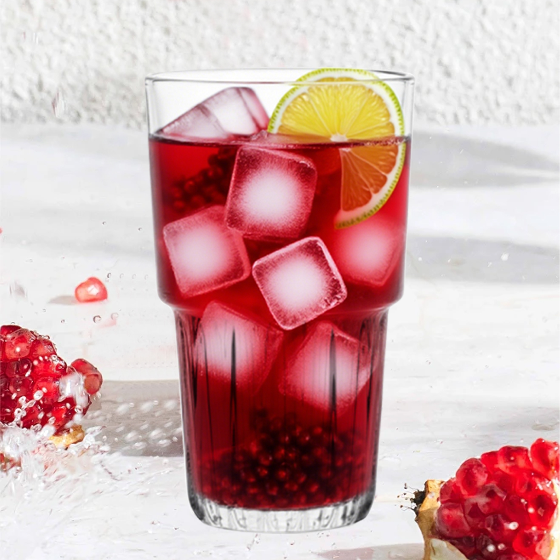 6-Piece Stackable Double-Layer Glass Set