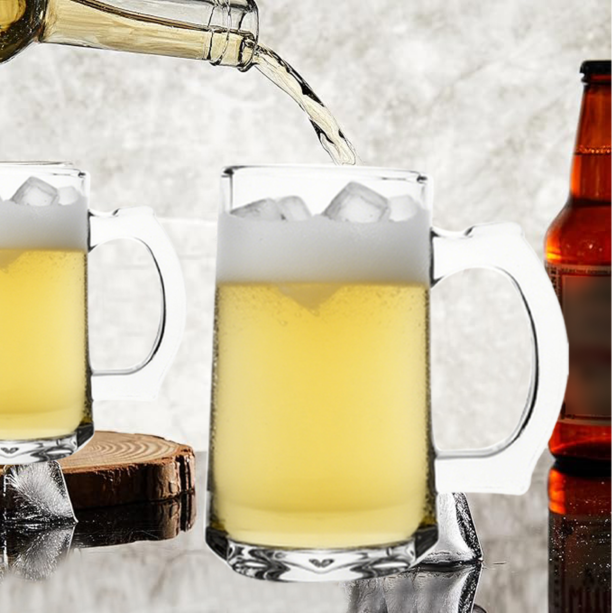 6-Piece Classic Beer Mug Set
