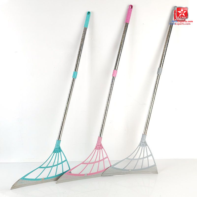Efficient Cleaning with Magic Silicone Broom - Say Goodbye To Dust And Pet Hair!