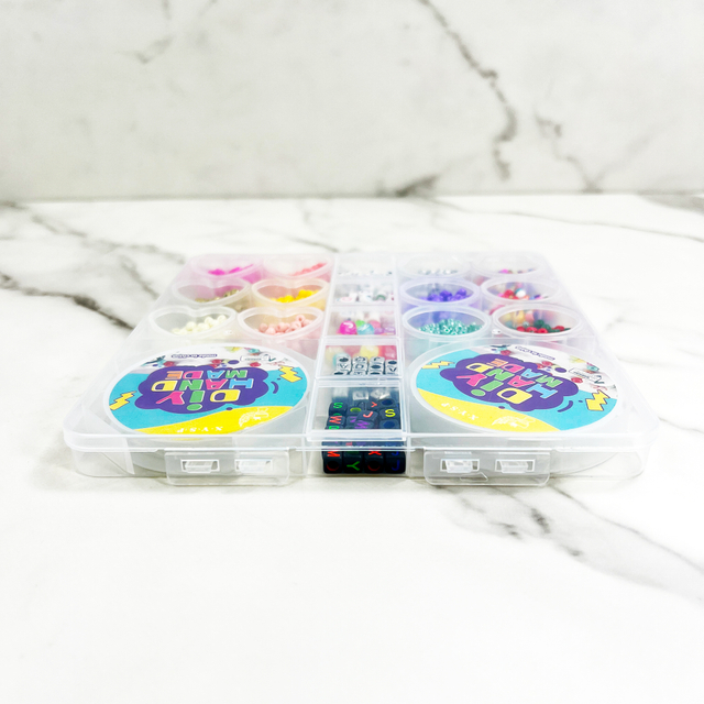 Multi-compartment DIY Bracelet & Necklace Making Kit