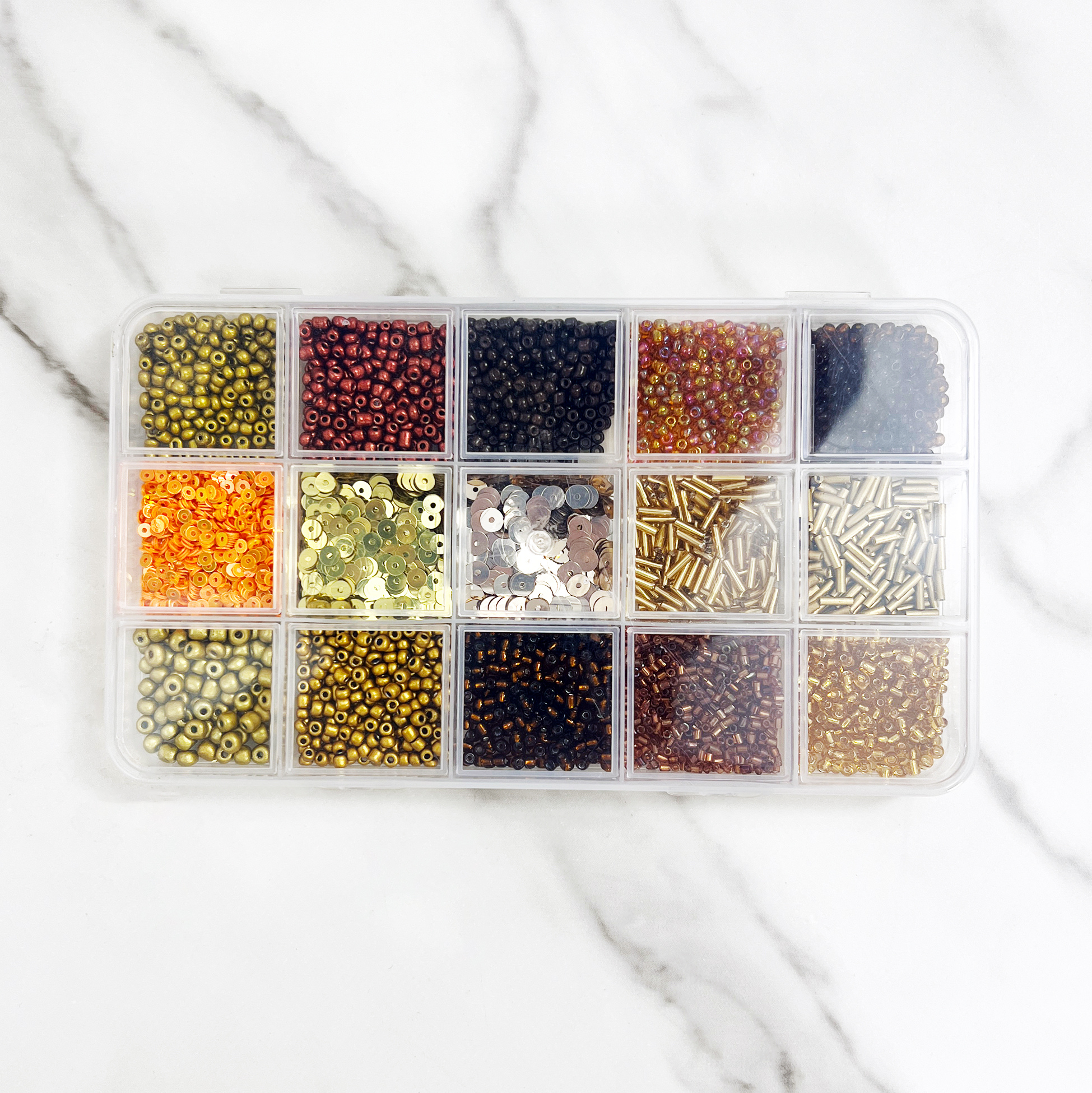 Metallic-tone DIY Bracelet & Necklace Making Kit