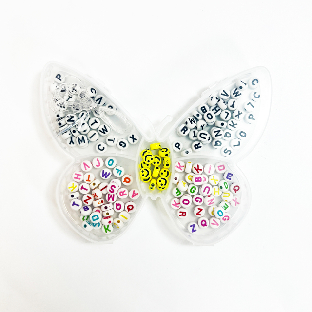 Butterfly-shaped DIY Bracelet & Necklace Making Kit