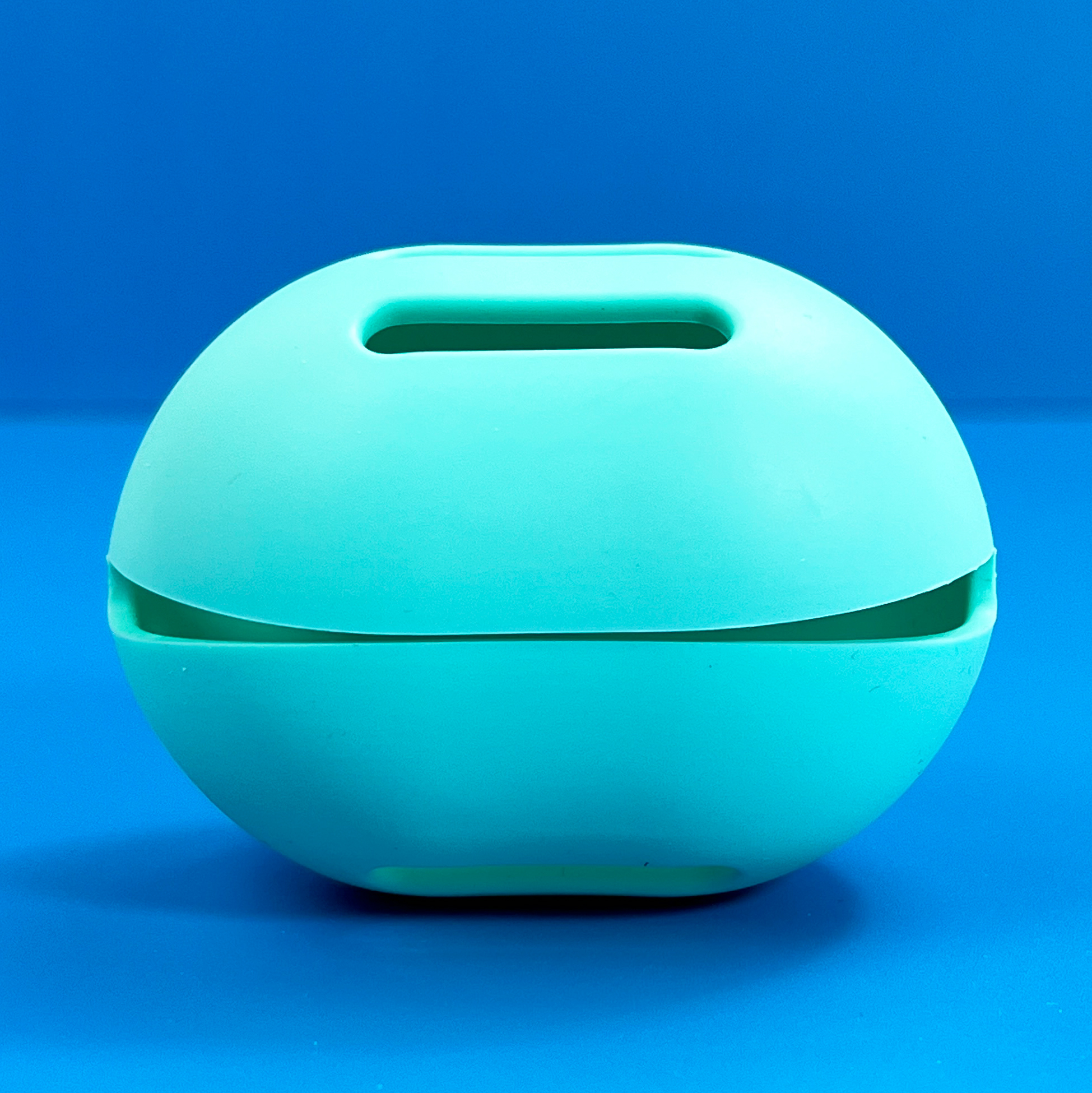 Teal Silicone Makeup Sponge Holder