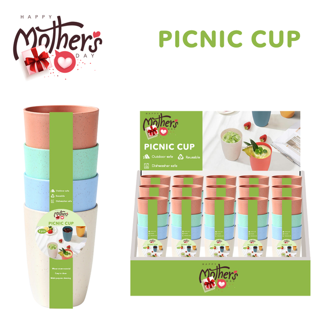 Multi-color Matte Plastic Drinking Cups Vibrant Colored Plastic Beverage Cups