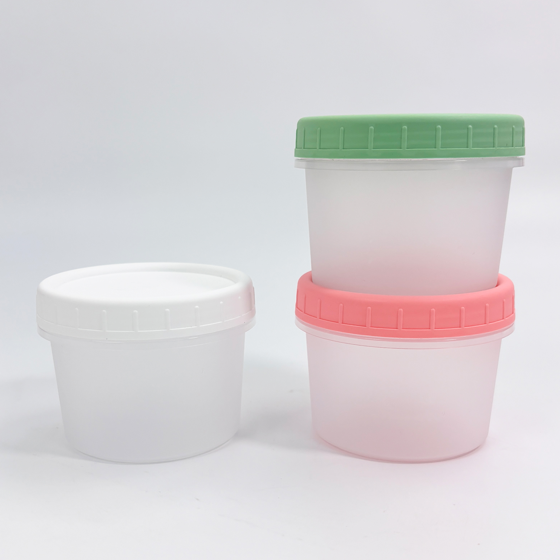 200ML Plastic Ice Cream Cup with Lid
