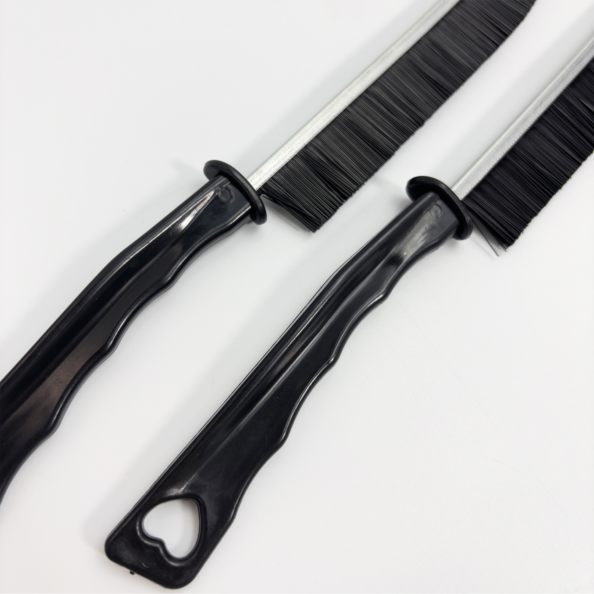 Long-handle Cleaning Brush with Black Bristles