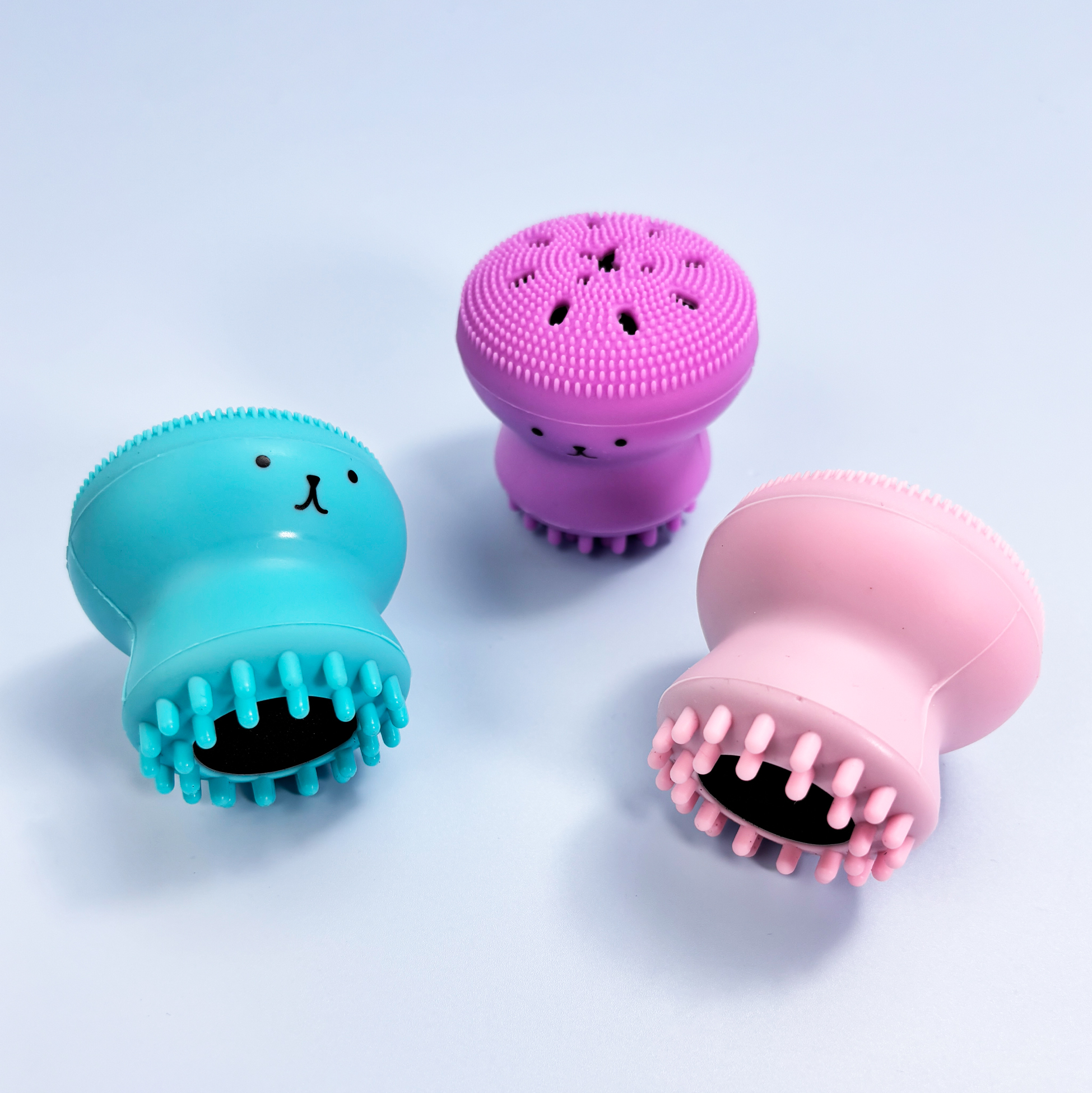 Double-sided Silicone Facial Cleansing Brush