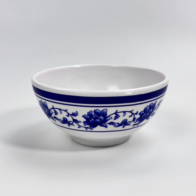 Blue-and-white Melamine Bowl