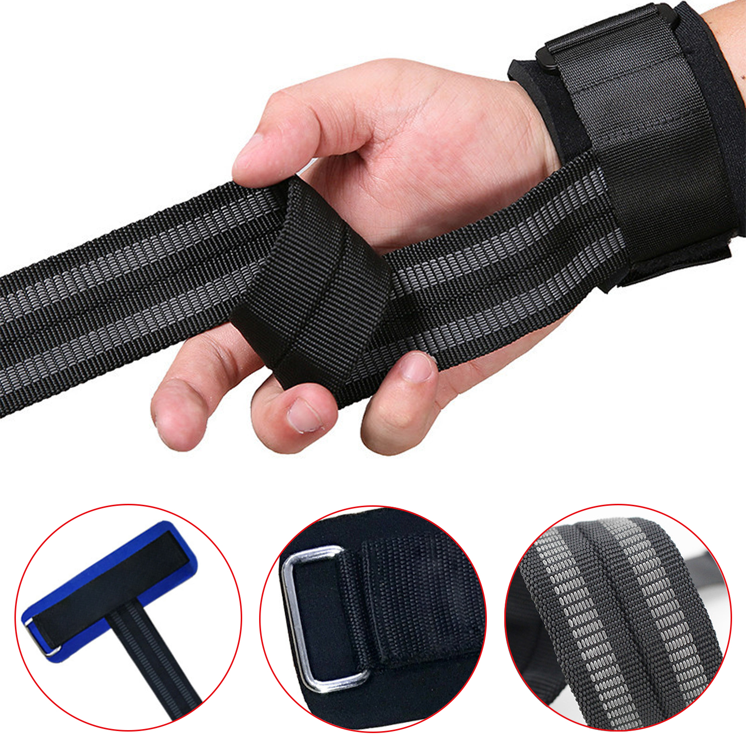 Winding Wristband Thin Two-way Free Pressure Velcro Fixed Support Sports Wrist