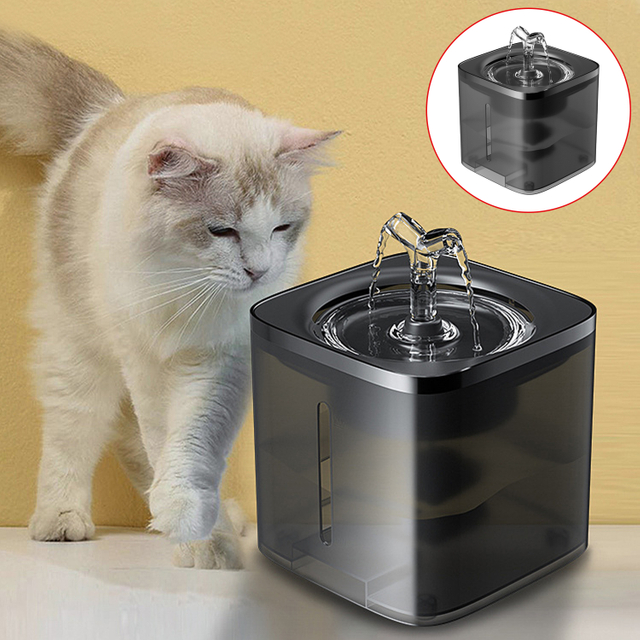 2L Pet Water Dispenser Automatic Pet Drinking Fountain Dog Water Dispenser Cat Drinker Household Pet Supplies