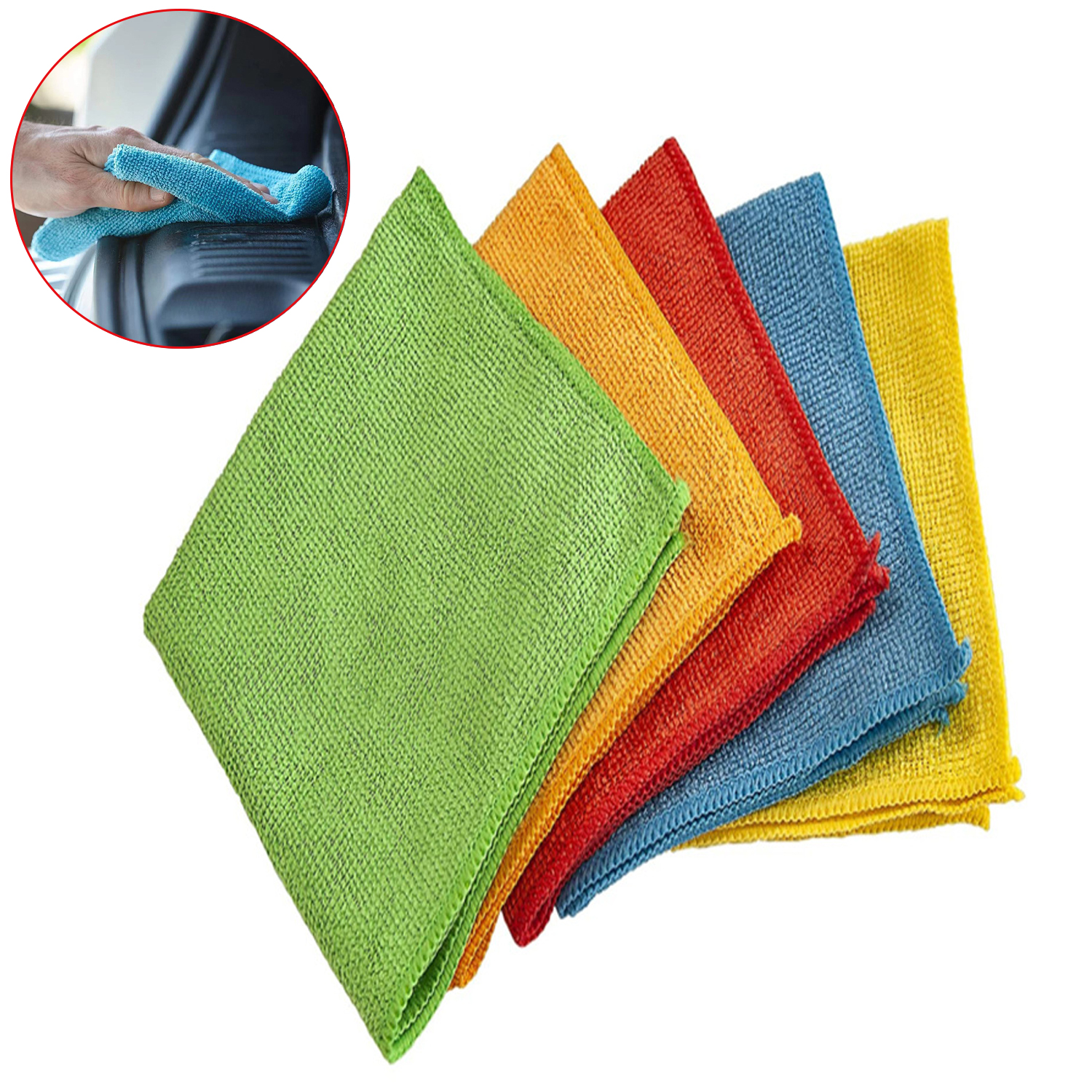 Microfiber Cleaning Cloth Car Wash Drying Towels Microfiber Cleaning Cloth Detailing Towels for Car