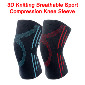 3D Knitting Breathable Sport Compression Knee Sleeve