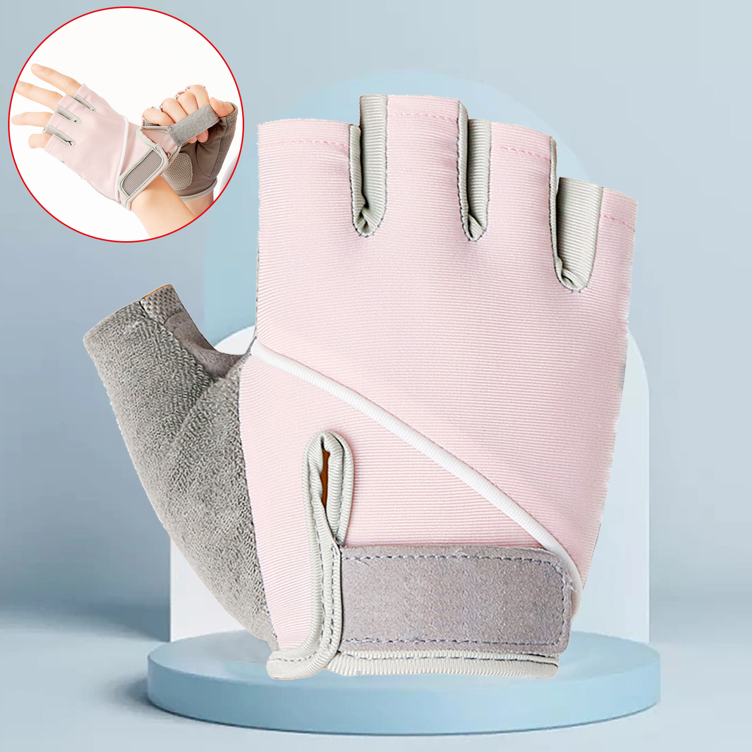Sports Fitness Gloves Light Equipment Training Men And Women Half-finger Dumbbell Non-slip Wear-resistant Cycling Gloves