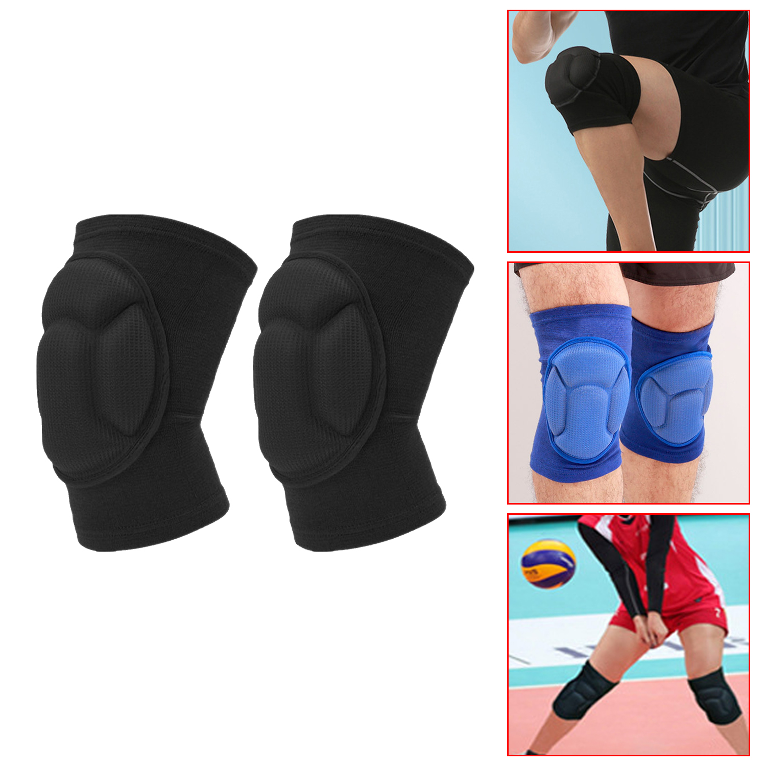 Elastic Sponge Cushion Knee Support Knee Pad Knee Sleeve Breathable Neoprene Knee Support