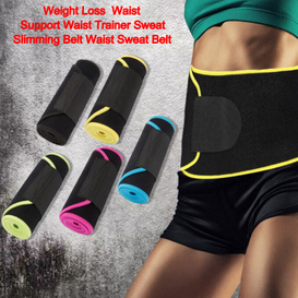 Weight Loss Waist Support Waist Trainer Sweat Slimming Belt Waist Sweat Belt