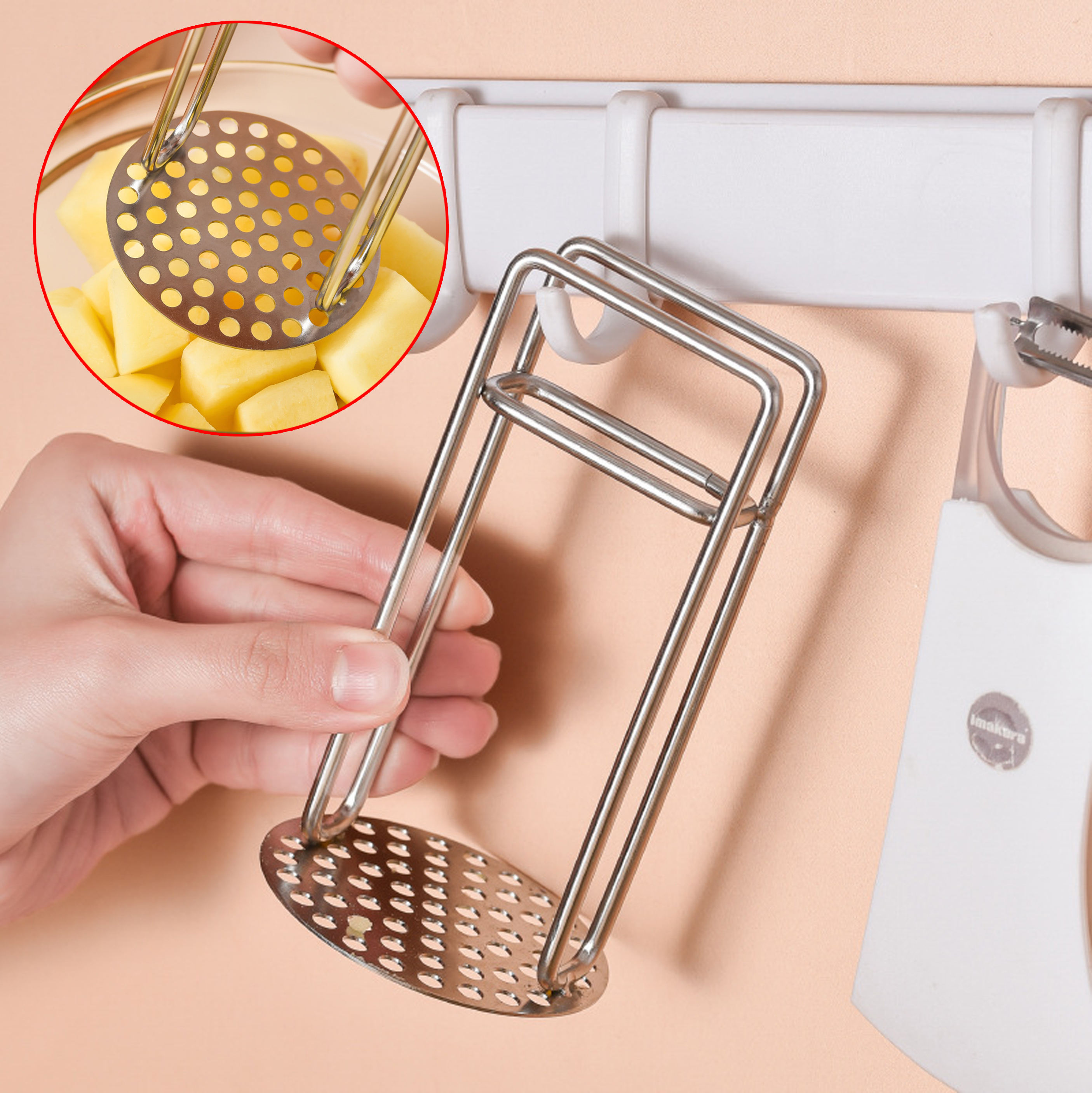 Stainless Steel Potato Masher