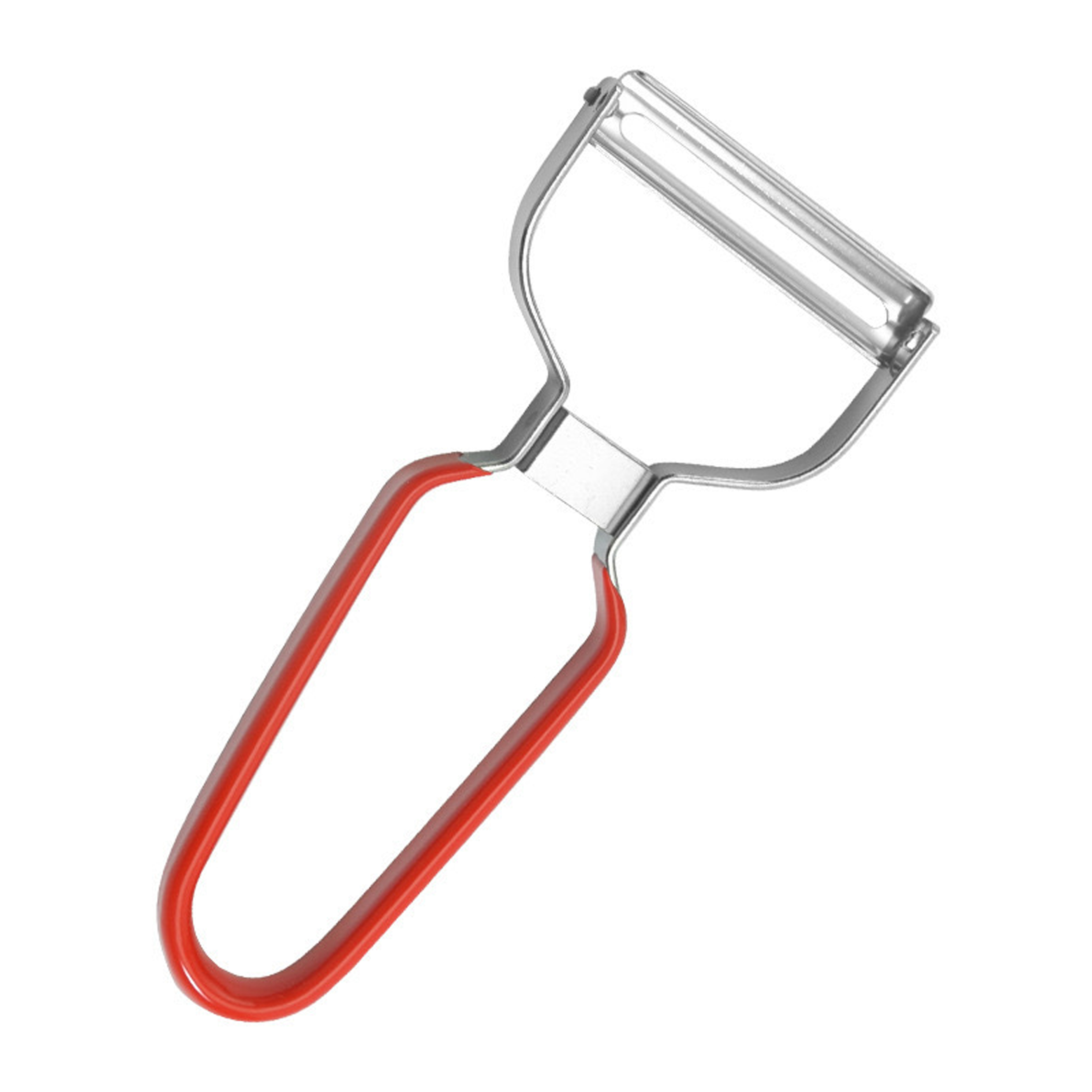 Stainless Steel Vegetable Peeler with Comfort Grip Handle