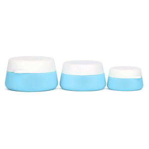 Round Silicone Travel Cream Jar