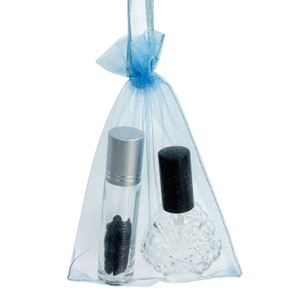 Glass Perfume Bottle and Roll-On Bottle Set with Filling Tools