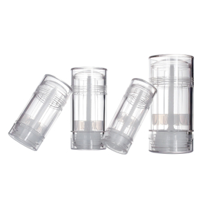 Transparent Deodorant Jar And Perfume Balm Bottle