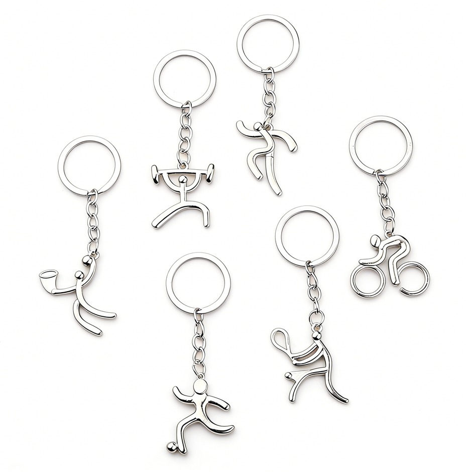 Gym/Outdoor Brand Keychain Sports-themed Key Charm