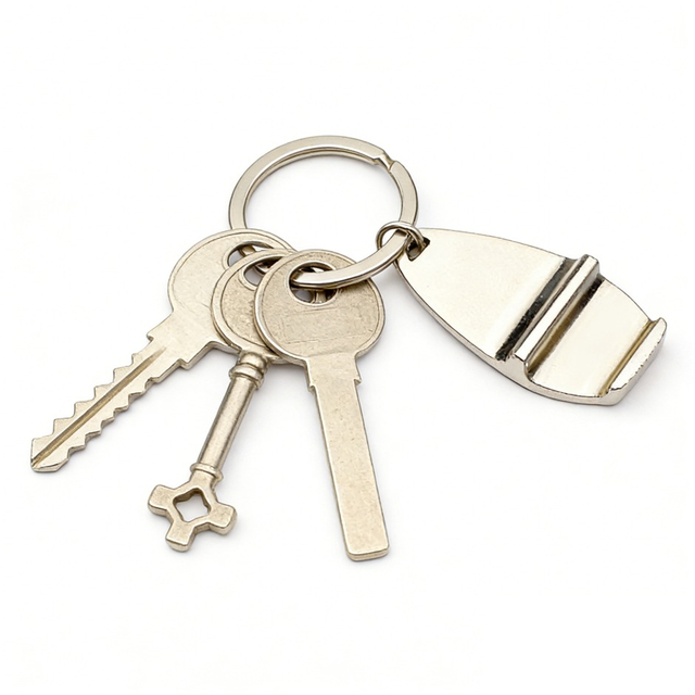 Teardrop Bottle Opener Keychain