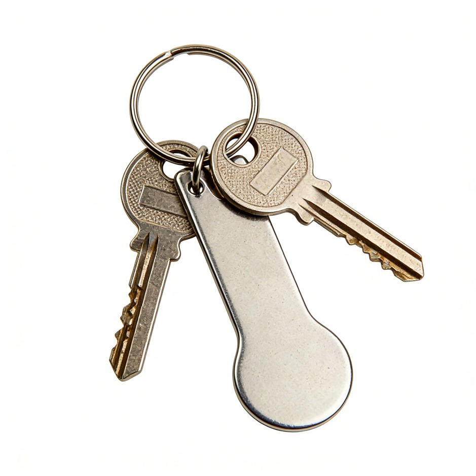 Bone-shaped Bottle Opener Keychain