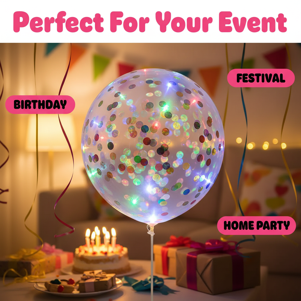 1.4CM Balloon Insert LED Lights Multi-color Party Balloon Lights