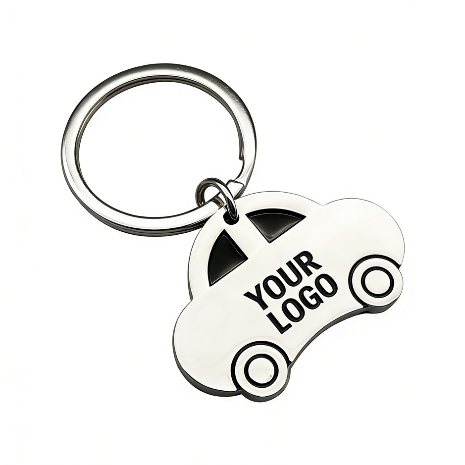 Car-shaped Keychain Auto-themed Key Charm