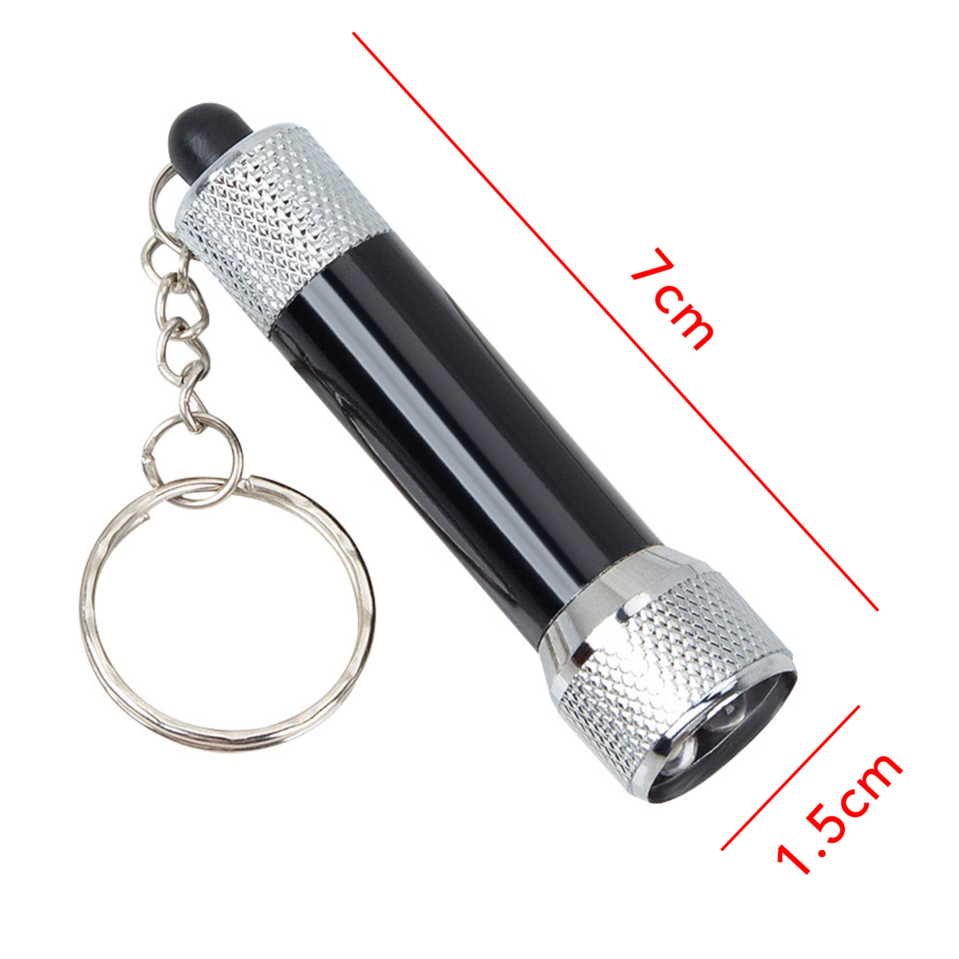 Mini Keychain Flashlight Aluminum Keyring Flashlight