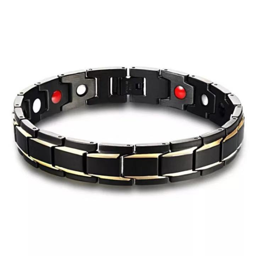 KAMALOOK Two-tone Magnetic Therapy Women's Bracelet