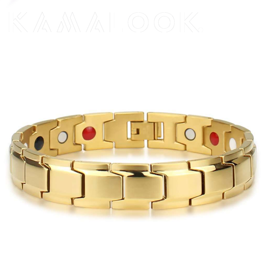 KAMALOOK Magnetic Therapy Men's Bracelet