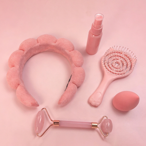 Set of 5 Pink Beauty Accessory Kit