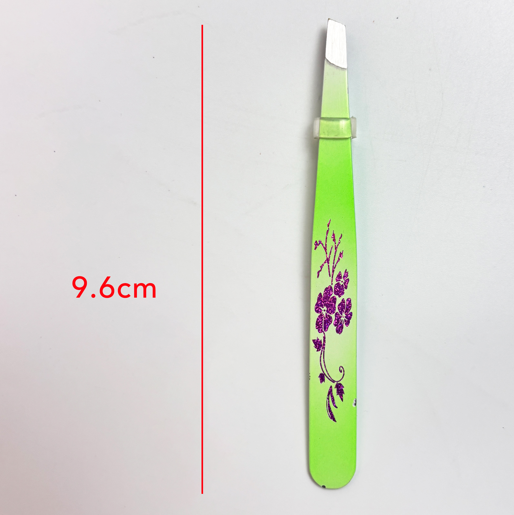 Floral Print Slant Tweezer