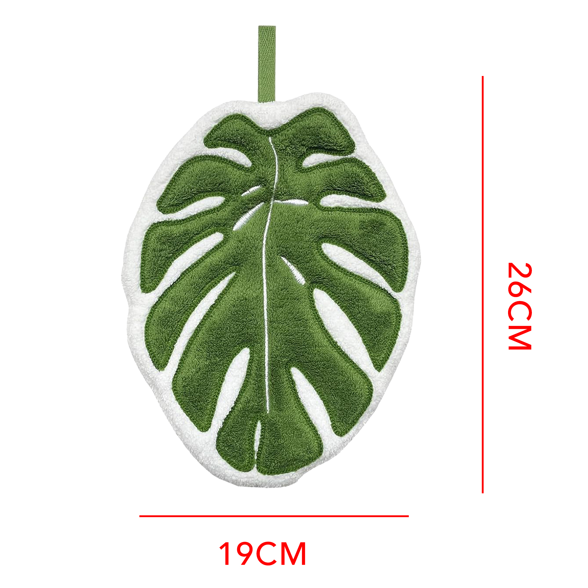 Monstera Leaf Hand Towel