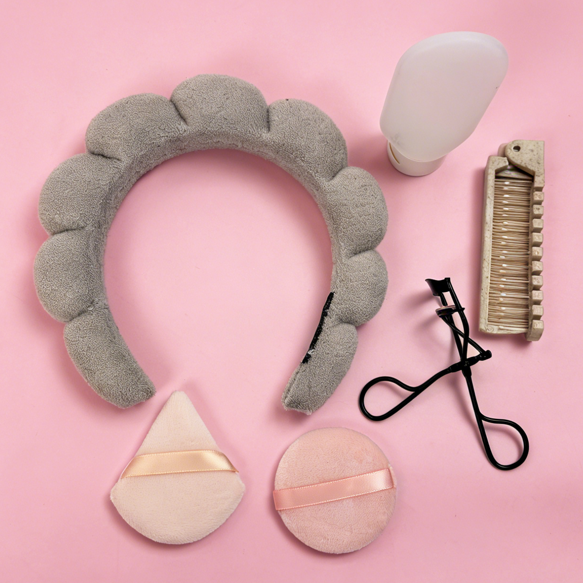 Set of 6 Neutral Tone Beauty Accessory Set
