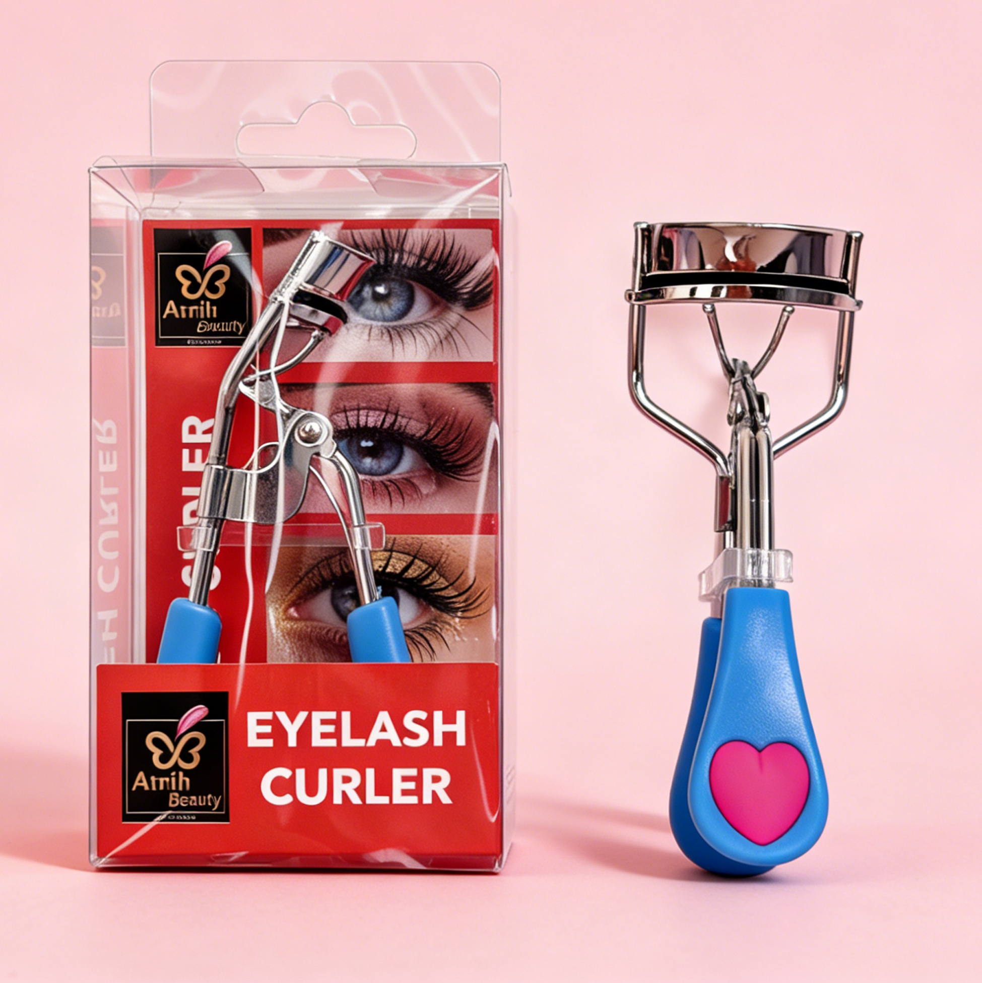 Heart Accent Eyelash Curler