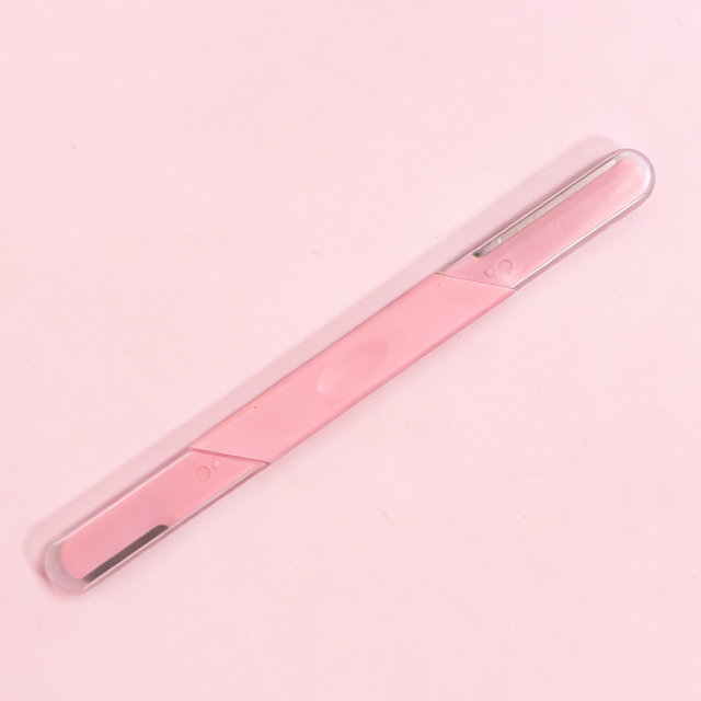 Sleek Double-Ended Eyebrow Razor for Women