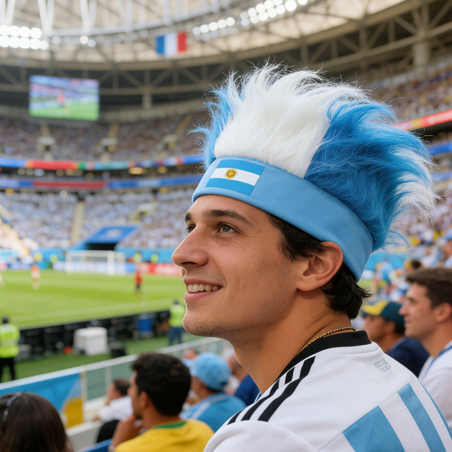 National Team Faux Fur Wig Hat