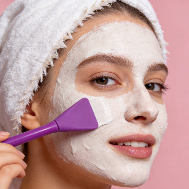 Dual-Ended Silicone Face Mask Brush