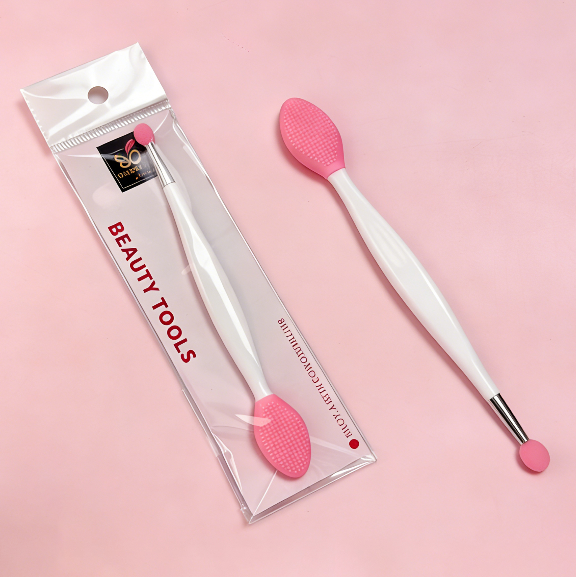 Dual-Ended Silicone Lip Scrub Brush