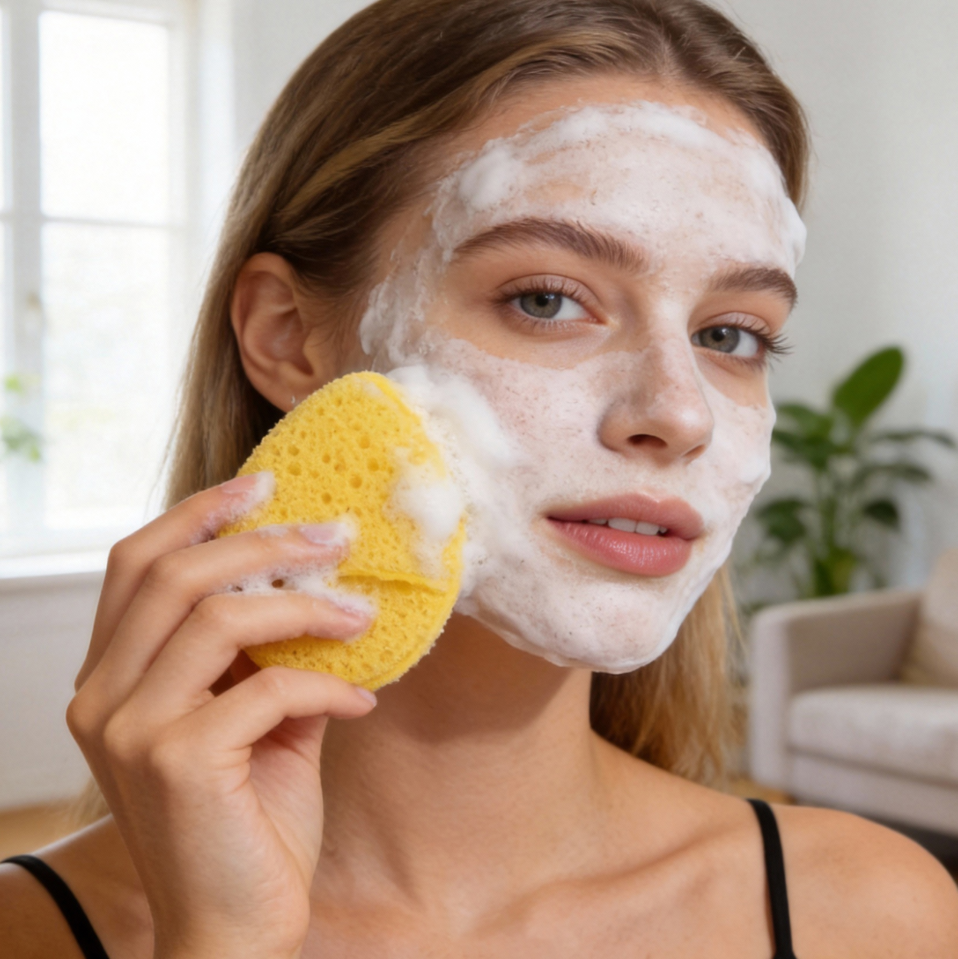 Set of 5 Yellow Travel Beauty Accessory Set