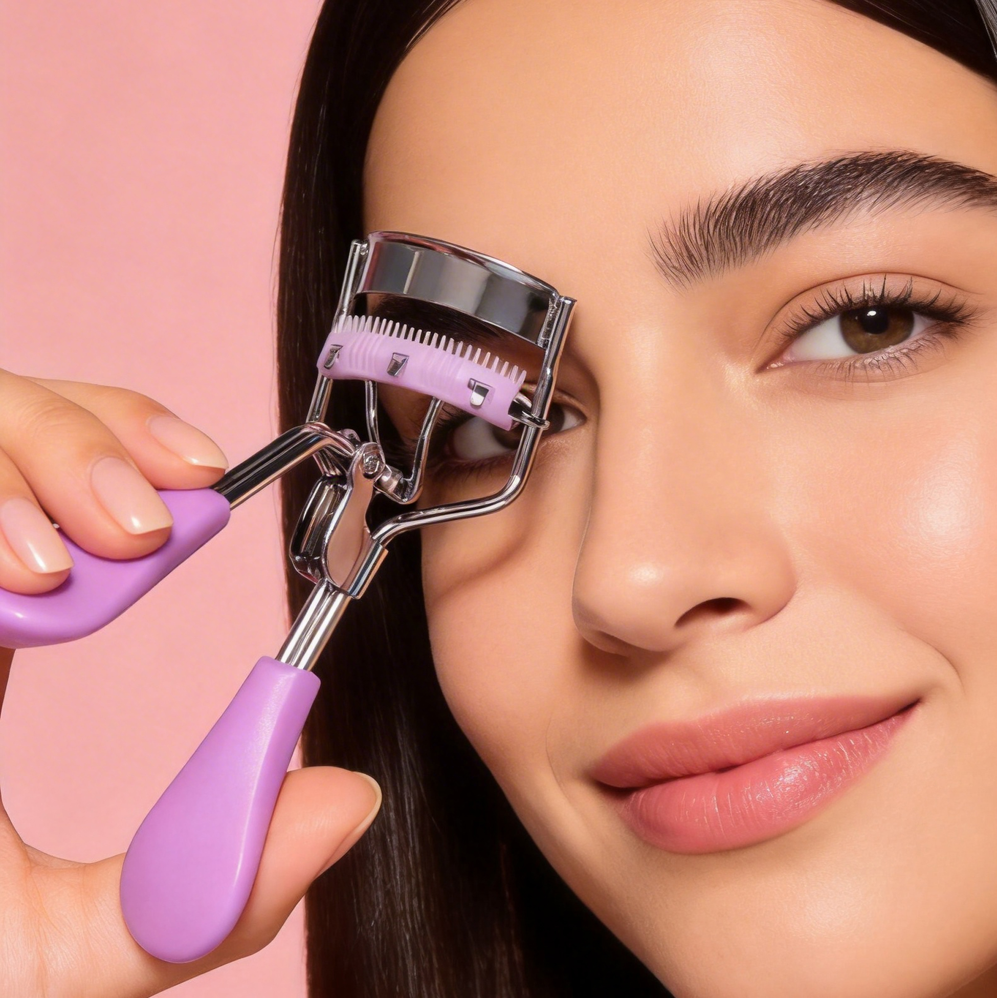 Eyelash Curler with Comb