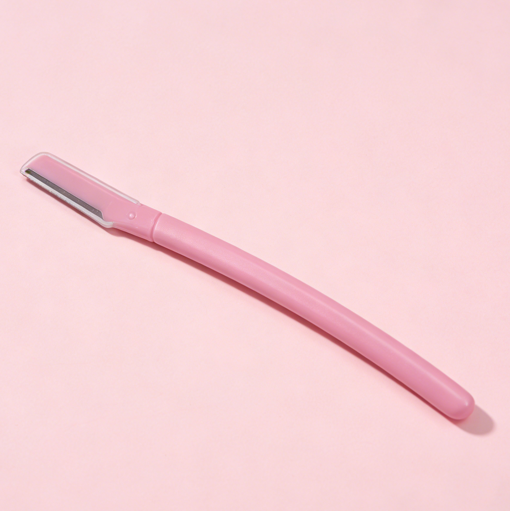 Curved Handle Eyebrow Razor for Women
