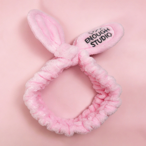 Pink Bunny Ear Headband